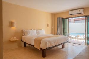 Ein Bett oder Betten in einem Zimmer der Unterkunft Casa Solana