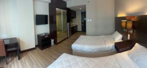Postel nebo postele na pokoji v ubytování Deluxe Twin Room AYS + 5 fotografií