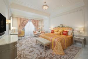 Voodi või voodid majutusasutuse Palazzo Versace Macau toas