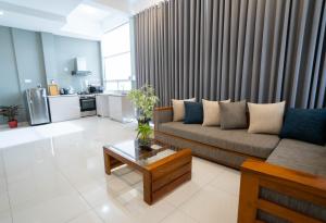 Khu vực ghế ngồi tại Quest Colombo Residencies