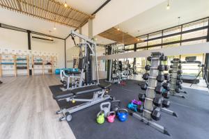 Fitness centrum a/nebo fitness zařízení v ubytování TUI BLUE The Passage Samui Pool Villas with Private Beach Resort
