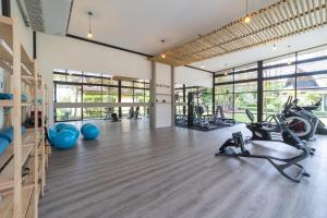 Fitness centrum a/nebo fitness zařízení v ubytování TUI BLUE The Passage Samui Pool Villas with Private Beach Resort