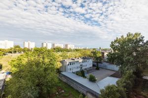 Budynek, w którym mieści się apartament