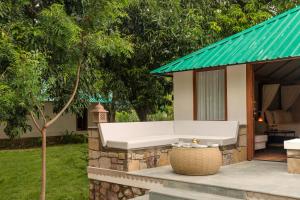 Zahrada ubytování ZANA Luxury Forest Resort, Ranthambore
