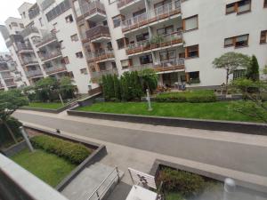 Budynek, w którym mieści się apartament