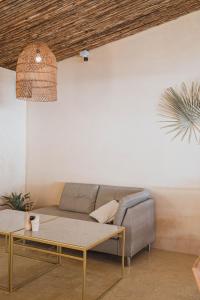 Ein Sitzbereich in der Unterkunft Casa Solana