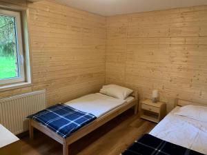 Katil atau katil-katil dalam bilik di Stanica Wodna PTTK Ukta