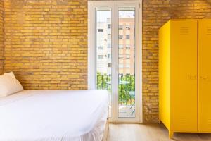 Postel nebo postele na pokoji v ubytování Private room Beach Valencia