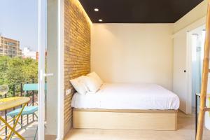 Postel nebo postele na pokoji v ubytování Private room Beach Valencia