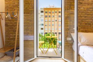 Balkón nebo terasa v ubytování Private room Beach Valencia