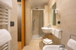 Kúpeľňa v ubytovaní Hotel Villa Betania