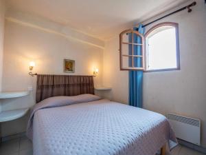 Katil atau katil-katil dalam bilik di Apartment Valao Verde by Interhome