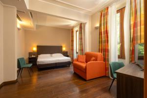 Posteľ alebo postele v izbe v ubytovaní Hotel Villa Betania