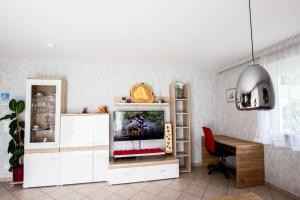 Kuchyň nebo kuchyňský kout v ubytování Ferienwohnung in Feldkirchen Dagmar und Christian!