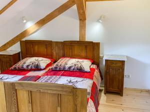 Postel nebo postele na pokoji v ubytování Apartment Hasenstall - Top 8 by Interhome