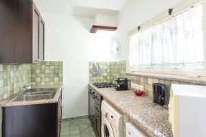 Kuchyň nebo kuchyňský kout v ubytování Villa Lara