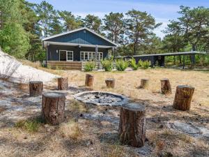 Zahrada ubytování Holiday Home Sjo - 300m from the sea by Interhome