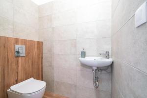 Koupelna v ubytování Apartmany Zlatovska + 28 fotografií