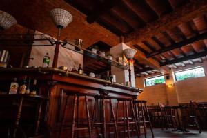 Sohvabaar või baar majutusasutuses Pensiunea Alessia Soveja +24 fotot