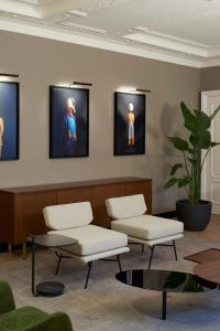 Posezení v ubytování Amabilia Suites