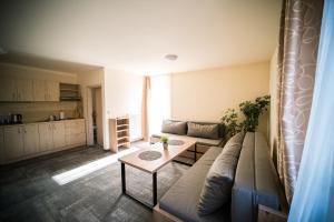 Kuchyň nebo kuchyňský kout v ubytování Wellness & Spa Hotel Čertov