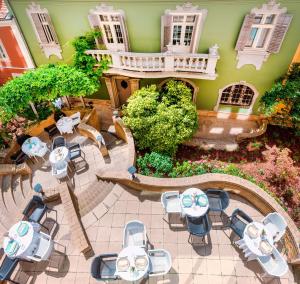 Posedenie v ubytovaní Park Plaza Budapest