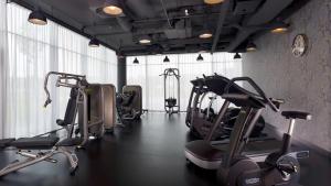 Fitness centrum a/nebo fitness zařízení v ubytování Park Plaza Amsterdam Airport
