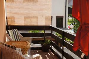 Posezení v ubytování Apartments Mencinger