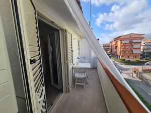 Balkón nebo terasa v ubytování B&B Al Quadrato