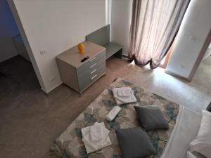 Postel nebo postele na pokoji v ubytování Lapis rooms