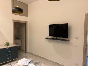 TV a/nebo společenská místnost v ubytování Lapis rooms