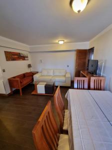 Posezení v ubytování El Colorado Habitamar
