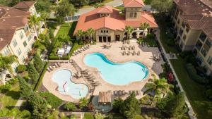 an aerial view of a resort with a swimming pool at Great 2bd condo, Near disney! in Davenport