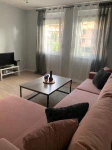 Χώρος καθιστικού στο Novouređen stan u Vitezu