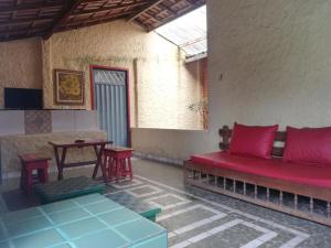 Posezení v ubytování Casa Descanso dos Amigos