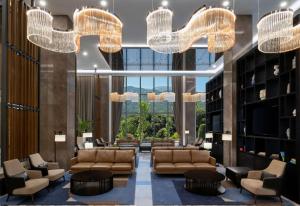 DoubleTree by Hilton Manisa的休息区
