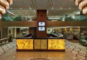 Doubletree By Hilton Elazig的休息区