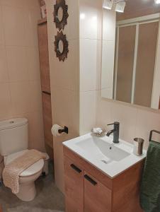 Ванна кімната в PAUTANA, céntrico y a pocos minutos de Vigo
