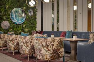 Posezení v ubytování Hilton Glasgow