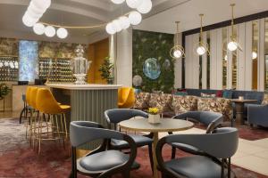 Posezení v ubytování Hilton Glasgow