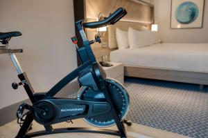 Fitness centrum a/nebo fitness zařízení v ubytování Hilton Glasgow