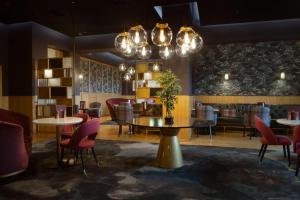 Posezení v ubytování Hilton Glasgow