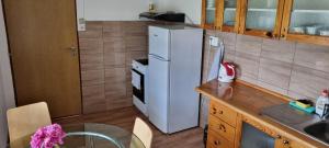 Kuchyň nebo kuchyňský kout v ubytování Ubytovani-prostejov