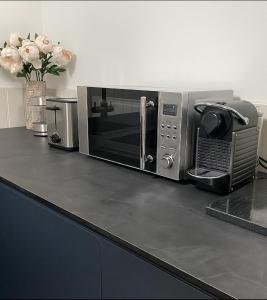 Η κουζίνα ή μικρή κουζίνα στο Hillview Cottage +14 φωτογραφίες