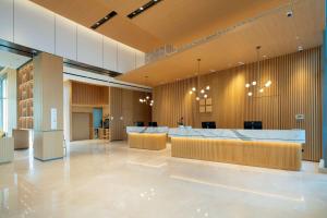 Posezení v ubytování Hilton Garden Inn Zhuhai Hengqin Sumlodol Park