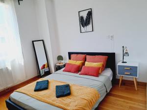 Llit o llits en una habitació de Appartement Bora Bora