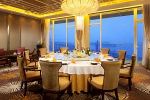 Restaurace v ubytování Hilton Nanjing Riverside