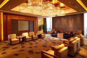 Posezení v ubytování Hilton Nanjing Riverside