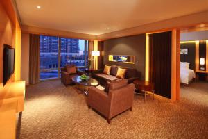 Posezení v ubytování Hilton Nanjing Riverside