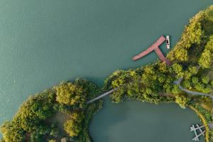 Hilton Suzhou Yinshan Lake з висоти пташиного польоту